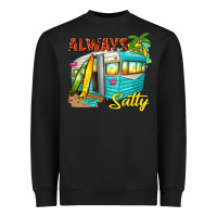 Black always salty with caravan Heavyweight Sweatshirt - texasbilliewilder