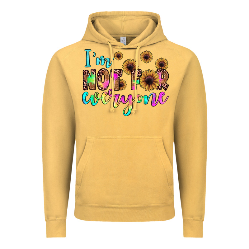 I'm Not For Everyone Vintage Hoodie by JahusDesignShop | Teevron