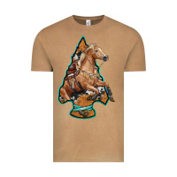 Vintage Camel arrowhead horse, Vintage Tee - RanaPortraitStore