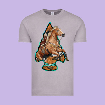 Arrowhead Horse, Vintage Tee Designed By Ranaportraitstore