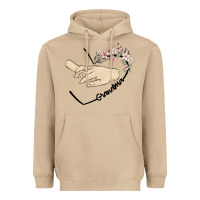 Mushroom personalized grandma Heavyweight Hoodie - MaliasSmallBusiness