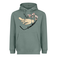 Sage personalized grandma Heavyweight Hoodie - MaliasSmallBusiness
