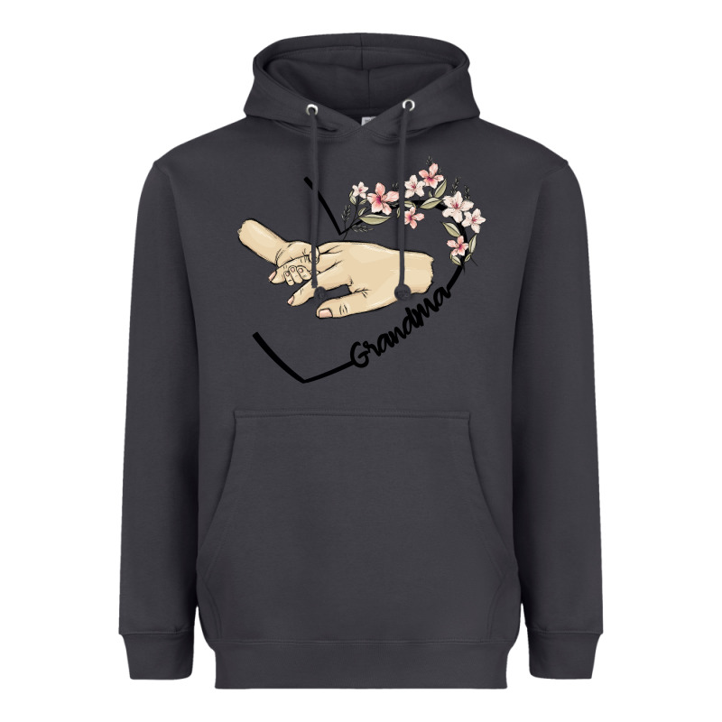 Personalized Grandma Heavyweight Hoodie by MaliasSmallBusiness | Teevron