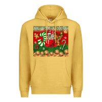 Antique Gold joy tumbler Premium Hoodie - BundleAndBundleShop