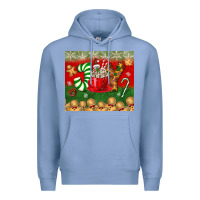 Colony Blue joy tumbler Premium Hoodie - BundleAndBundleShop