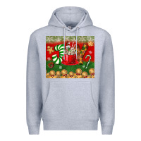 Heather Grey joy tumbler Premium Hoodie - BundleAndBundleShop