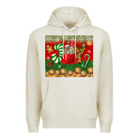 Oatmeal Heather joy tumbler Premium Hoodie - BundleAndBundleShop