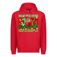 Red joy tumbler Premium Hoodie - BundleAndBundleShop