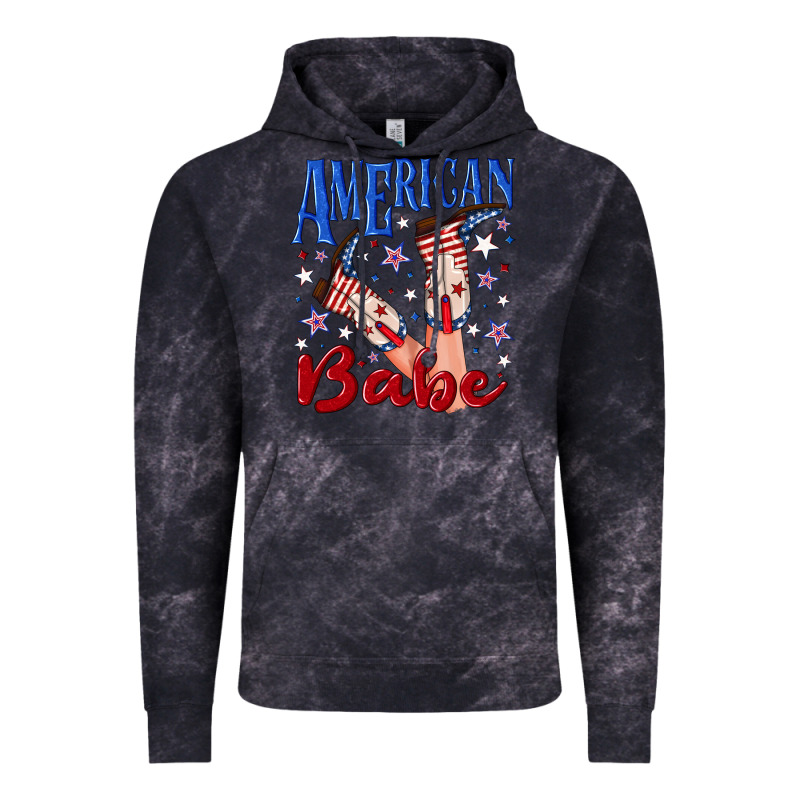 American Babe 4th July Vintage Hoodie by texasbilliewilder | Teevron