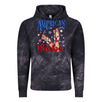 Cloud Black American babe 4th july Vintage Hoodie - texasbilliewilder