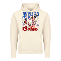 Vintage Artic American babe 4th july Vintage Hoodie - texasbilliewilder