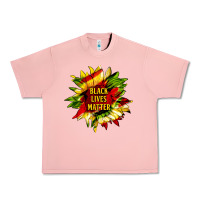 Salmon black lives matter sunflower Urban Heavy Tee - HRA Design Shop