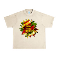 Sandshell black lives matter sunflower Urban Heavy Tee - HRA Design Shop
