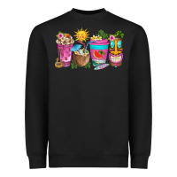 Black aloha coffe cups Heavyweight Sweatshirt - texasbilliewilder