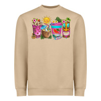 Mushroom aloha coffe cups Heavyweight Sweatshirt - texasbilliewilder