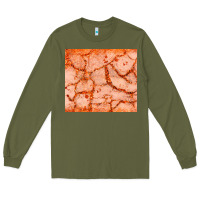 Army Green orange glitter Long Sleeve Tee - JahusDesignShop