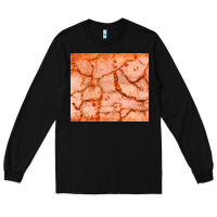 Black orange glitter Long Sleeve Tee - JahusDesignShop