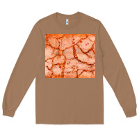 Toasted Coconut orange glitter Long Sleeve Tee - JahusDesignShop