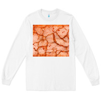 White orange glitter Long Sleeve Tee - JahusDesignShop