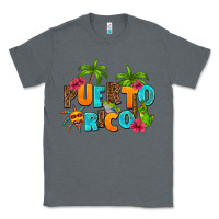 Charcoal Heather puerto rico Classic Tee - AdoDesignShop