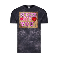 Cloud Black valentine's day sucker for you Vintage Tee - BarkalooDesign