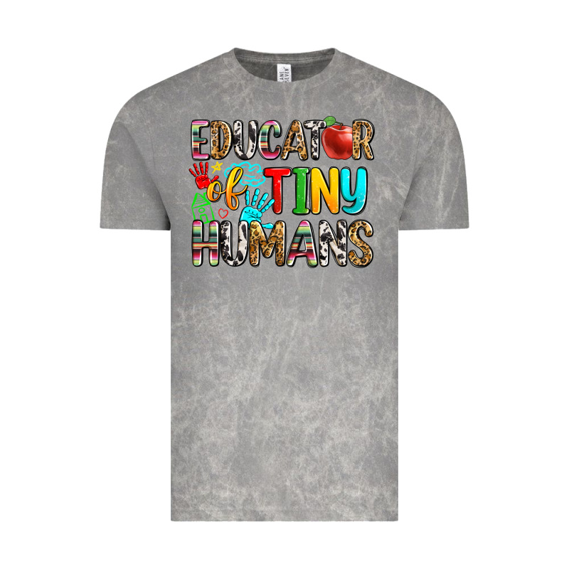 Educator Of Tiny Humans Vintage Tee by Zillion Design Studio | Teevron