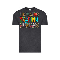 Vintage Black educator of tiny humans Vintage Tee - Zillion Design Studio