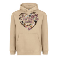 Mushroom but first coffee Heavyweight Hoodie - MaliasSmallBusiness