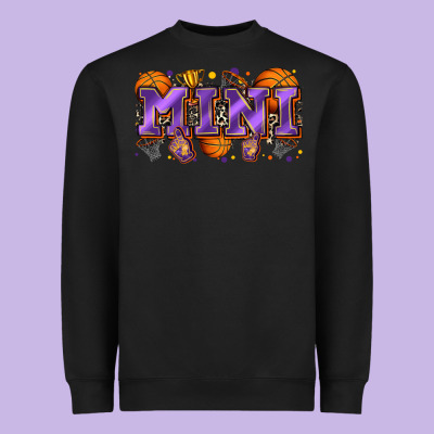 Mini Basketball Heavyweight Sweatshirt Designed By Zillion Design Studio