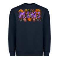 Navy mini basketball Heavyweight Sweatshirt - Zillion Design Studio