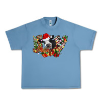 Christmas Joy Cow Urban Heavy Tee | Teevron
