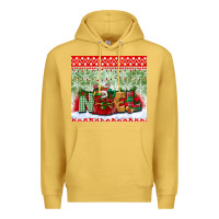 Antique Gold noel tumbler Premium Hoodie - BundleAndBundleShop