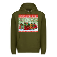 Army Green noel tumbler Premium Hoodie - BundleAndBundleShop