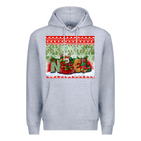 Heather Grey noel tumbler Premium Hoodie - BundleAndBundleShop