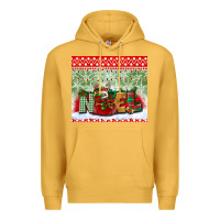 Mustard noel tumbler Premium Hoodie - BundleAndBundleShop