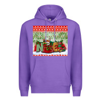 Purple noel tumbler Premium Hoodie - BundleAndBundleShop