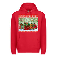 Red noel tumbler Premium Hoodie - BundleAndBundleShop