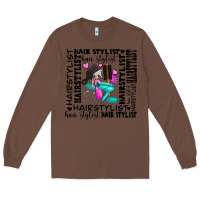 Chestnut hair stylist elementary Long Sleeve Tee - AdoDesignShop