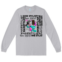 Moon Dust hair stylist elementary Long Sleeve Tee - AdoDesignShop