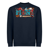 Navy mini baseball Heavyweight Sweatshirt - Zillion Design Studio