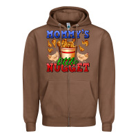 Chestnut mommy's little nugget Zipper Hoodie - AdoDesignShop