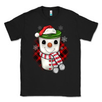 Black Christmas snowman coffee Classic Tee - JahusDesignShop