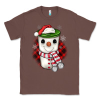 Chestnut Christmas snowman coffee Classic Tee - JahusDesignShop
