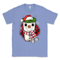 Colony Blue Christmas snowman coffee Classic Tee - JahusDesignShop