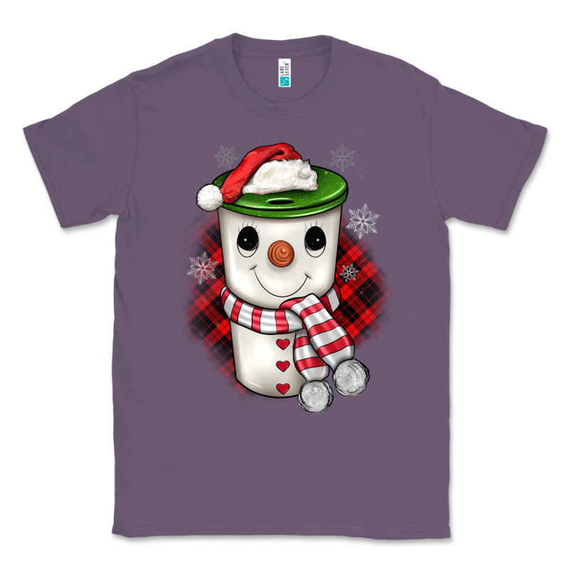 Christmas Snowman Coffee Classic Tee by JahusDesignShop | Teevron