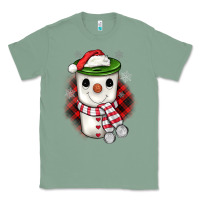 Sage Christmas snowman coffee Classic Tee - JahusDesignShop