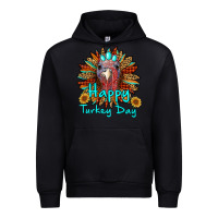 Black happy turkey day sunflower Urban Hoodie - RanaPortraitStore