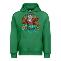 Emerald happy turkey day sunflower Urban Hoodie - RanaPortraitStore