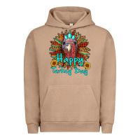 Pigment Burro happy turkey day sunflower Urban Hoodie - RanaPortraitStore