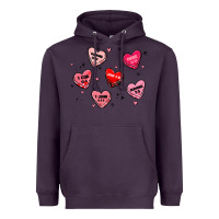 Plum howdy valentine Heavyweight Hoodie - MaliasSmallBusiness